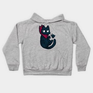 Sakamoto and Karasu Kids Hoodie